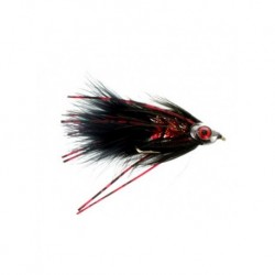 Streamers skull bugger black and red $2.64