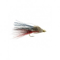 Streamers conehead dirty red black wing $2.64