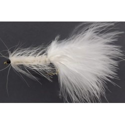 Streamers Woolly Bugger White $2.64