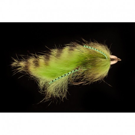 Streamers Chartreuse Rubberleg Zonker $2.64