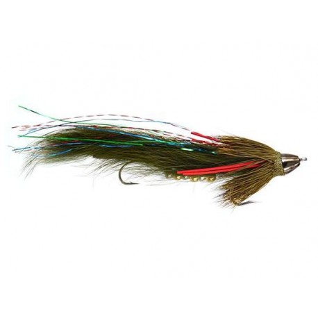 Conehead Streamers articulated olive wolvering $6.20