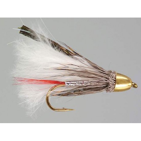 Conehead Streamers white muddler marabou conehead $3.10