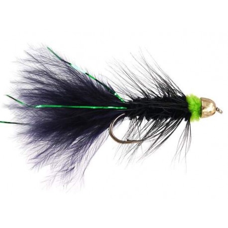 Conehead Streamers black green wb conehead $3.10