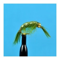 Beaded Nymphs Bead Head Scud Olive $2.42