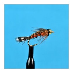 Beaded Nymphs Bead Head Tellico Nymph Orange $2.42