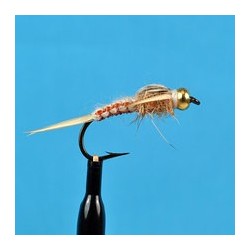 Beaded Nymphs Bead Head Woven Stone Fly Tan $2.42