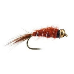 Barbless Flies Brown Basic BH Nymph BL $2.34