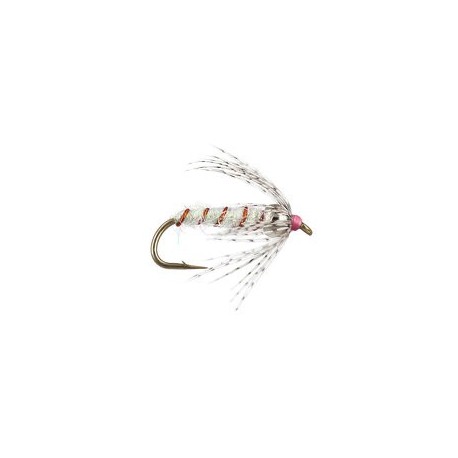 Beaded Nymphs BH Squiggly Spawn Hot Pink $2.42
