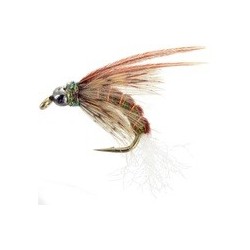Beaded Nymphs Bjorn & Baddest Caddis Brown $2.42