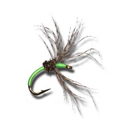 Special Dries Tenkara Kujaku Kebari Green $2.34