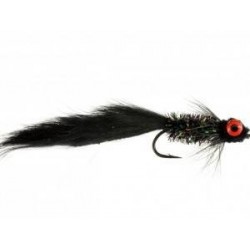 Salmon Singles Hotshot Leech (Black) $6.80