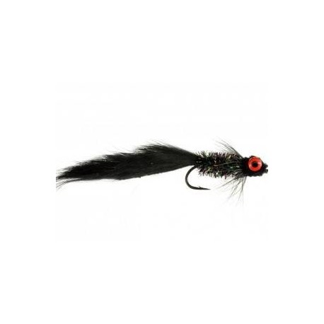 Salmon Singles Hotshot Leech (Black) $6.80