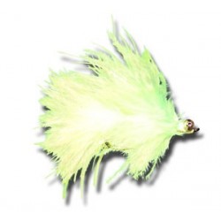 Salmon Singles Marabou Conehead Black Purple $6.80