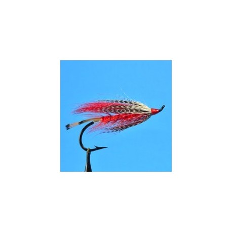 Salmon Singles October Spey  Red $6.80