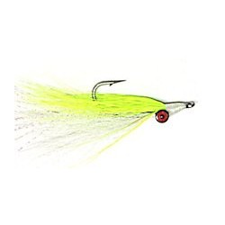 Bonefish Saltwaters chartreuse white clousers minnow $6.80