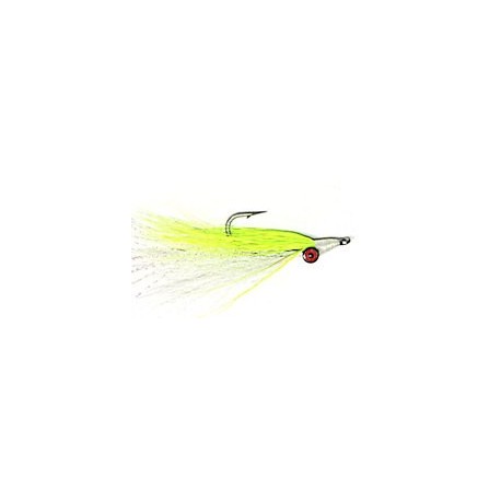 Bonefish Saltwaters chartreuse white clousers minnow $6.80