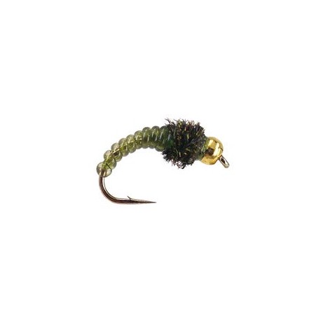 Beaded Nymphs Caddis Larve Olive $2.42