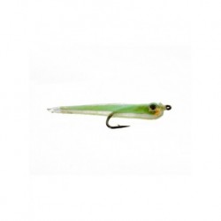 Bonefish Saltwaters gummy minow chatreuse $6.80