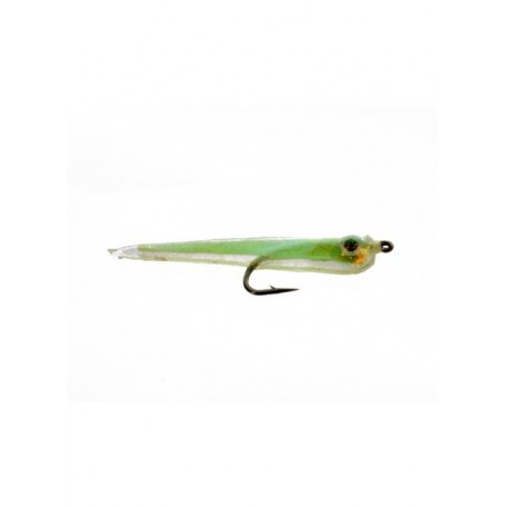 Bonefish Saltwaters gummy minow chatreuse $6.80