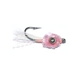 Bonefish Saltwaters pink mini puff $6.80