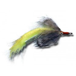 Bonefish Saltwaters Sea Bunny Gray And Yellow $6.80