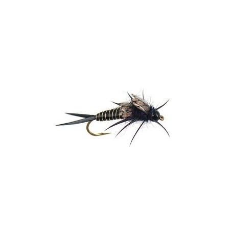 Beaded Nymphs Copper John Black $2.42
