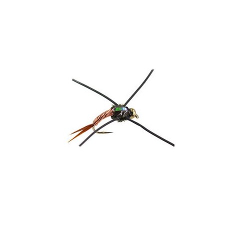 Beaded Nymphs Copper John Nymph Bead Head Red $2.42