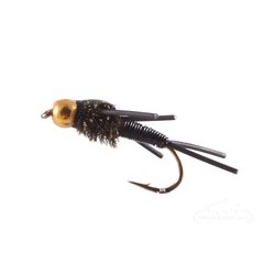 Beaded Nymphs Copper John Nymph BH Rubber Legs Green $2.42
