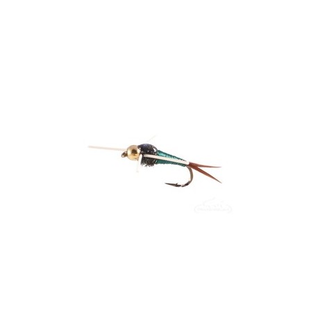 Beaded Nymphs Copper John Nymph Wired BH RL Red $2.42