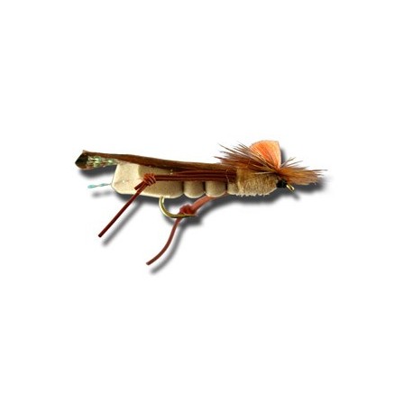 Terrestrials Hi Vis Foam Hopper Olive $2.99