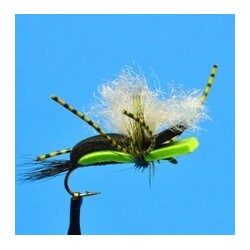 Terrestrials Hi Vis Foam Hopper Yellow $2.99