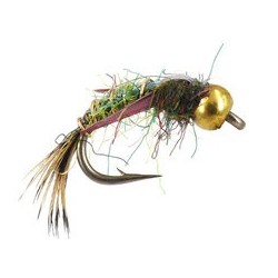 Beaded Nymphs Davies Evil Weevil  Olive $2.42