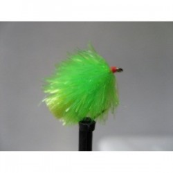 Fab Trout Flies cat green fab jelly blob $2.34