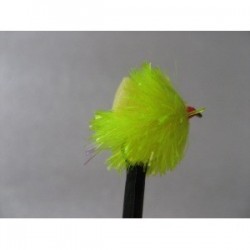 Fab Trout Flies fluorescent yellow humpy blob $2.34