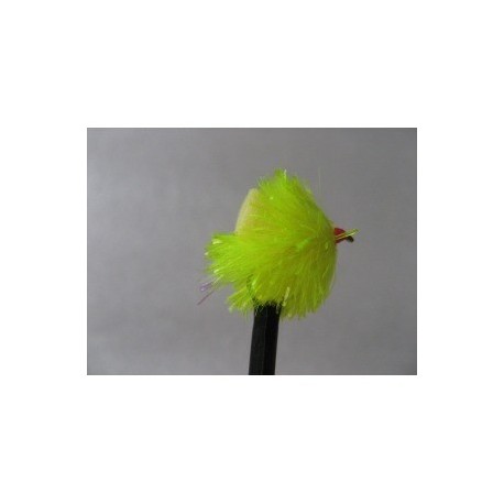 Fab Trout Flies fluorescent yellow humpy blob $2.34