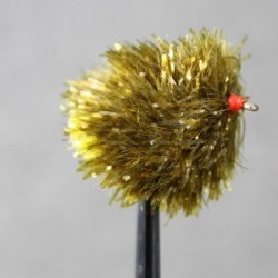 Fab Trout Flies olive fab blob $2.34
