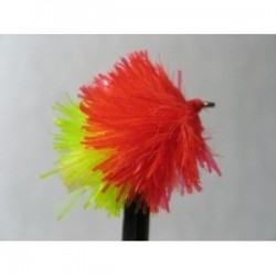 Fab Trout Flies orange yellow half tail blob $2.34