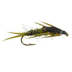 Beaded Nymphs Double BH Vinyl Olive Stonefly $2.42