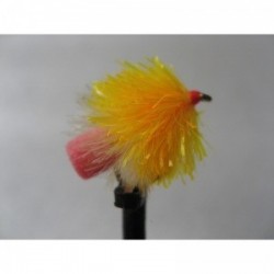 Fab Trout Flies sunny pineapple fab blob $2.34
