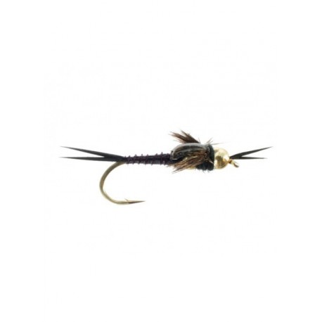 Tungsten Nymphs beadhead double tungsten epoxy stonefly black $3.00