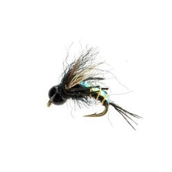 Beaded Nymphs Gardners Never Bug Black Dry Fly $2.42