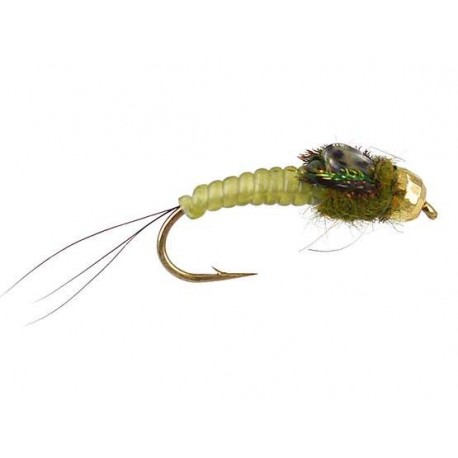 Tungsten Nymphs Ivans TG Body Glass Yellow $3.00