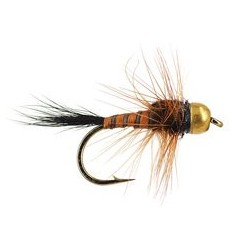 Tungsten Nymphs march brown tg $3.00