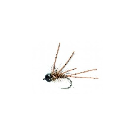 Tungsten Nymphs Rubber Leg Fox Nymph $3.00