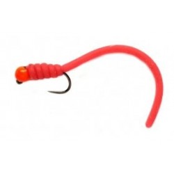 Tungsten Nymphs Squirminator Hot Head $3.00