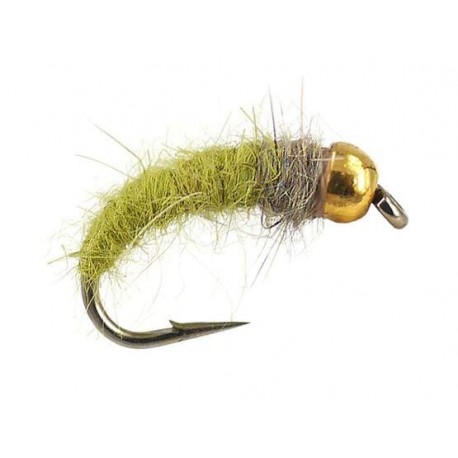 Tungsten Nymphs TG Beige & Olive Grayling Nymph $3.00