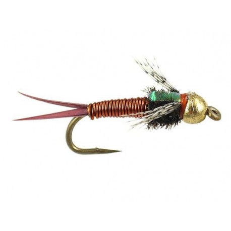 Tungsten Nymphs TG BH Flashback Bob  Copper $3.00