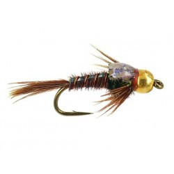 Tungsten Nymphs TG BH Sparkle Back Pheasant Tail $3.00