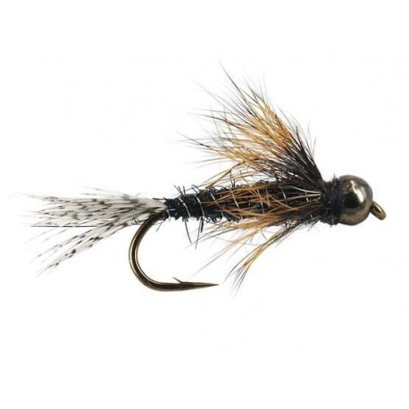 Tungsten Nymphs TG Black Fighter $3.00