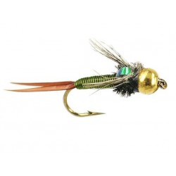 Tungsten Nymphs TG Olive Coper $3.00